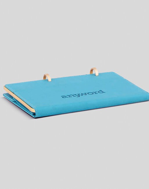 FCG Leathrite Table Calendar – Steel Blue