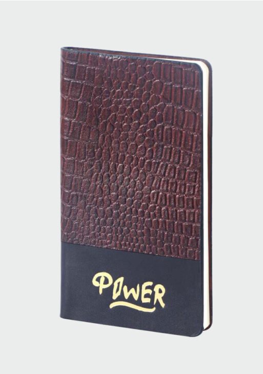 Wave Leather Soft Cover Notebook – Tan Brown