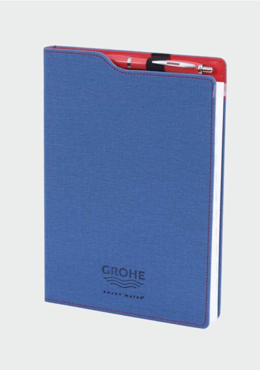 Classic Hardcover Diary with Pen Loop – Blue