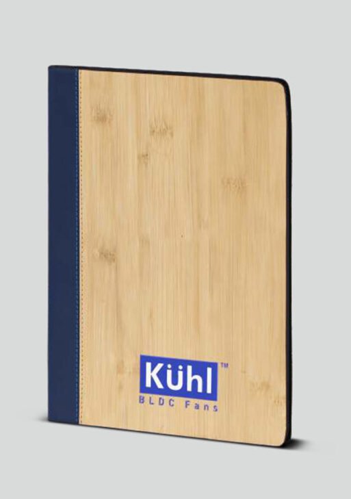 FCG A4 Bamboo Leatherite Notebook – Navy Spine