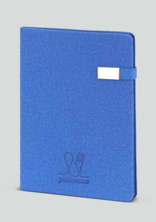 Executive Planner - Navy Blue Leatherite Snap Closure