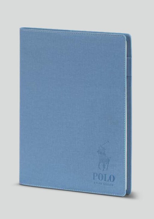 FCG A4 Fabric Portfolio Notebook – Powder Blue